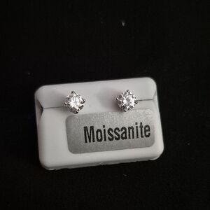 Moissanite Stud Earrings